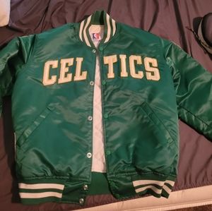 VTG 70/80S BOSTON CELTIC STARTER BOMBER JACKET.